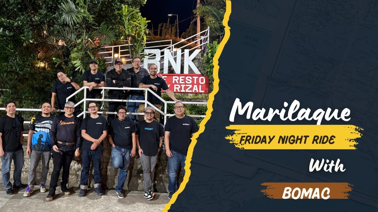 Marilaque Friday Night Ride with Bomac