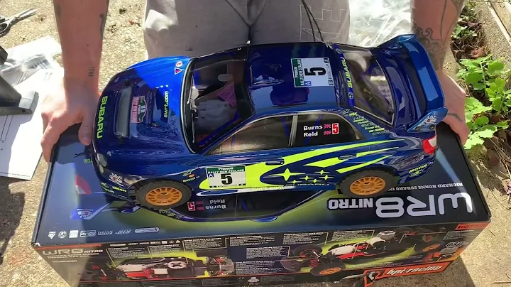 Hpi richard burns 2001 subaru Impreza WR8 nitro unboxing 🚗🚗🚙🚙