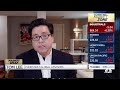 Fundstrat's Tom Lee on the markets and bitcoin