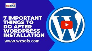 7 important things to do after WordPress installation beginners | WP SEO | WordPress Tutorial 6