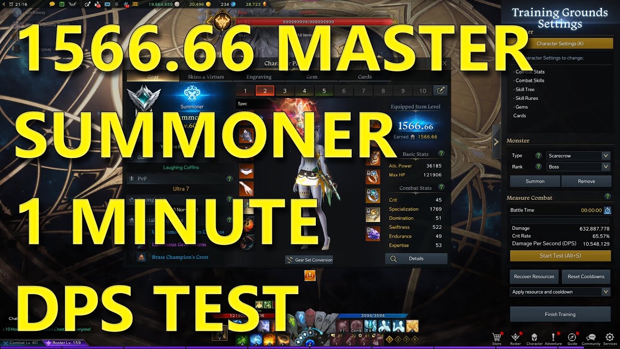 Super excited for SUMMONER release tomorrow! So I pulled together some info  on a Master Summoner Build. Any feedback or corrections appreciated!! <3 :  r/lostarkgame