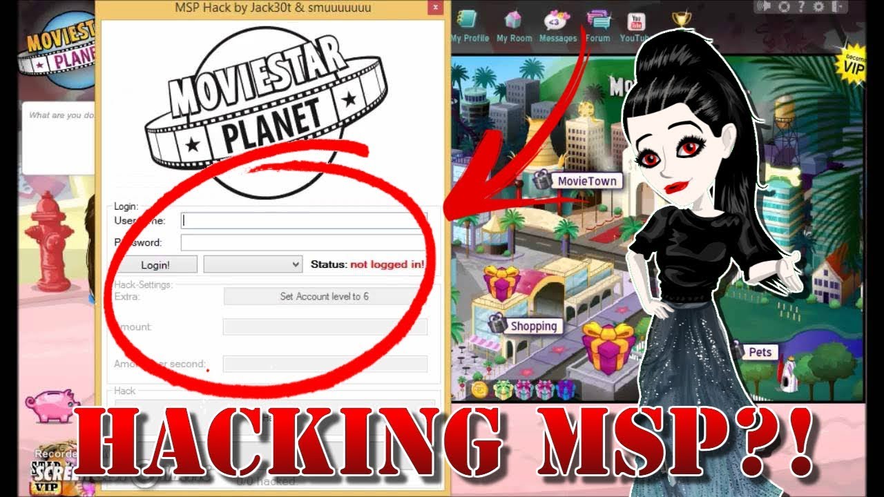 MSP - HACKING STARCOINS AND DIAMONDS?? EASY!!