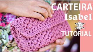279. Tutorial Cartera Isabela a Tejida en Cordón a Crochet