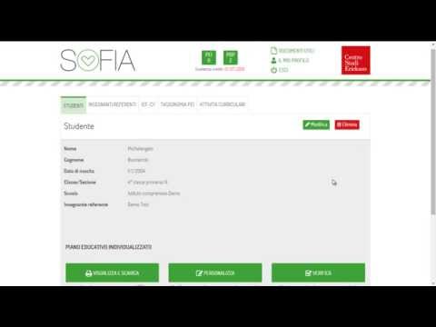 SOFIA – Piattaforma online per la compilazione facilitata di PEI e PDP