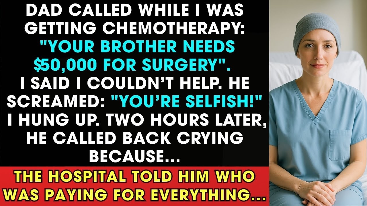 Dad Called Your Brother Needs Surgery Money  I Was Getting Chemotherapy That Day