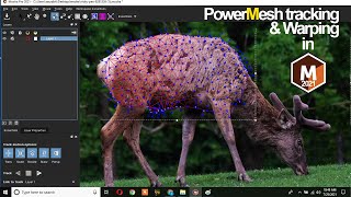 Mocha Pro Tutorial: How to use Mesh Tool in mocha pro 2021 in Hindi. Power Mesh tracking and Warping
