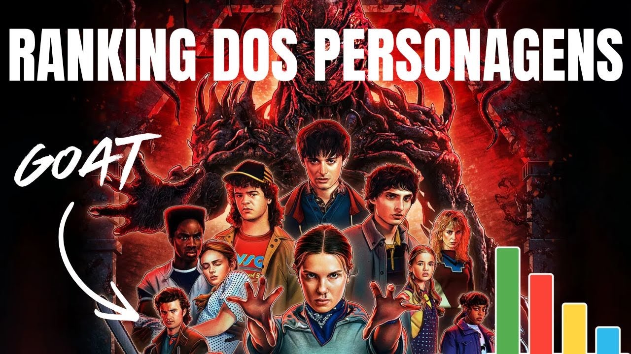 RANKING DOS PERSONAGENS DE STRANGER THINGS (TIERLIST)