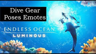 Nintendo Switch Endless Ocean 3 Luminous - Poses, Emotes