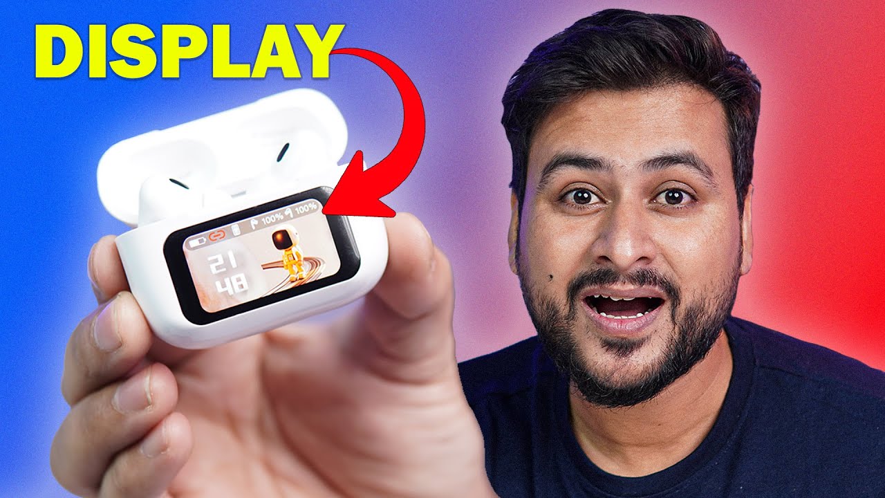 I tried Earbuds with LED Display | Urban Smart Buds | Under 2500 INR 🔥 | Tech Knight