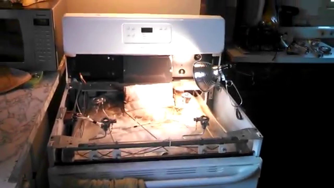 Frigidaire Gas Range Fire Hazard December 2015 YouTube