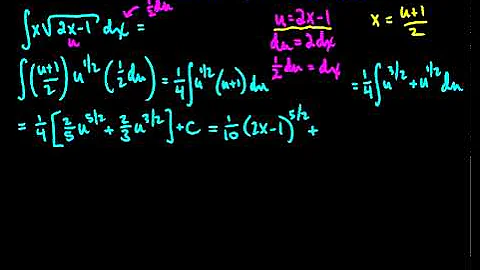 Integration by Substitution - Example 5