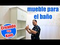 como hacer un mueble de baño paso a paso