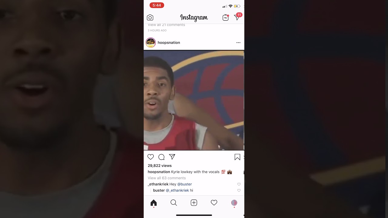 Kyrie Irving Singing