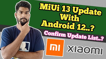 Xiaomi - MiUi 13 Update List | Android 12 Update List | mi a3 new update..? | Techqee Emmi