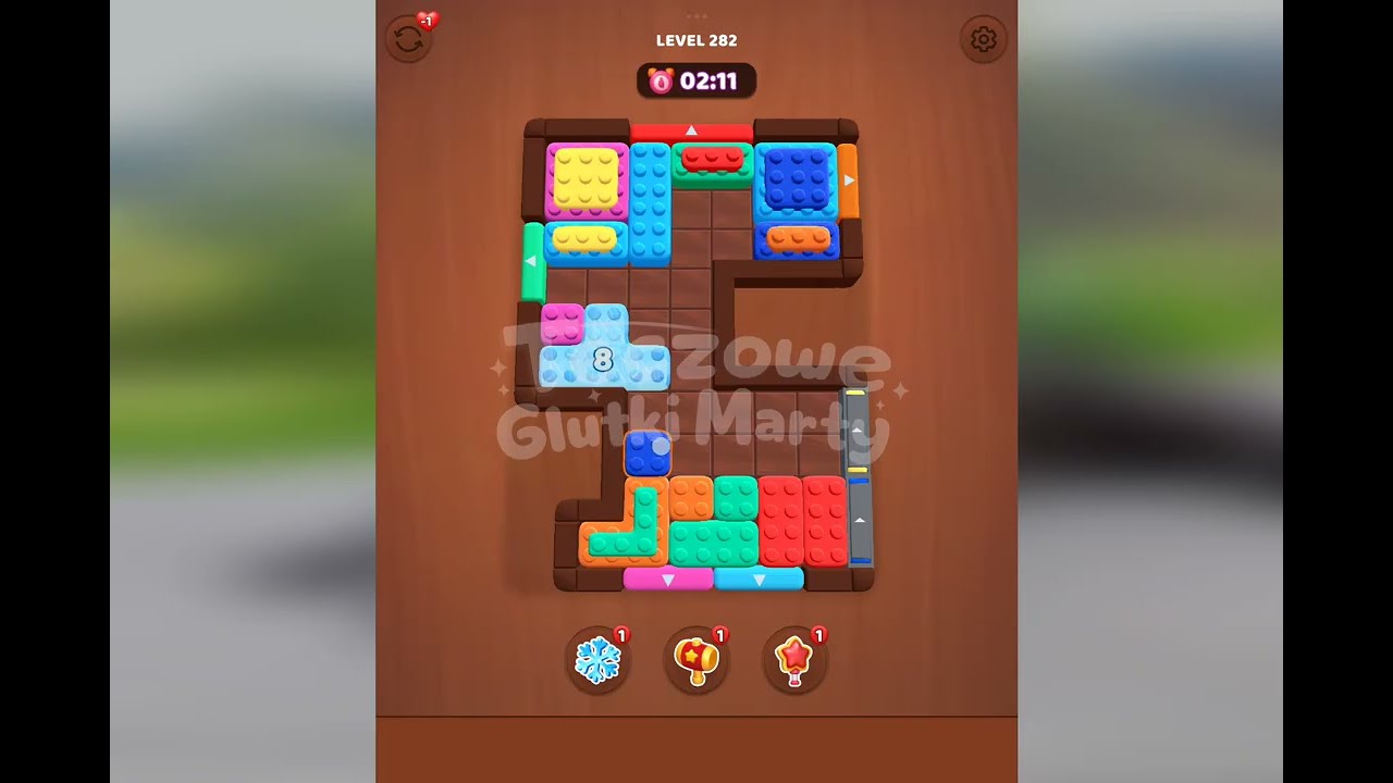 Fit Block 3D – Level 282 | Walkthrough Fast & Clean Solution