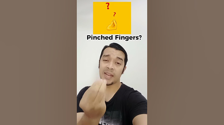 Pinched Fingers, what does it mean? #roadto1k #youtuber #youtubers #newvideo
