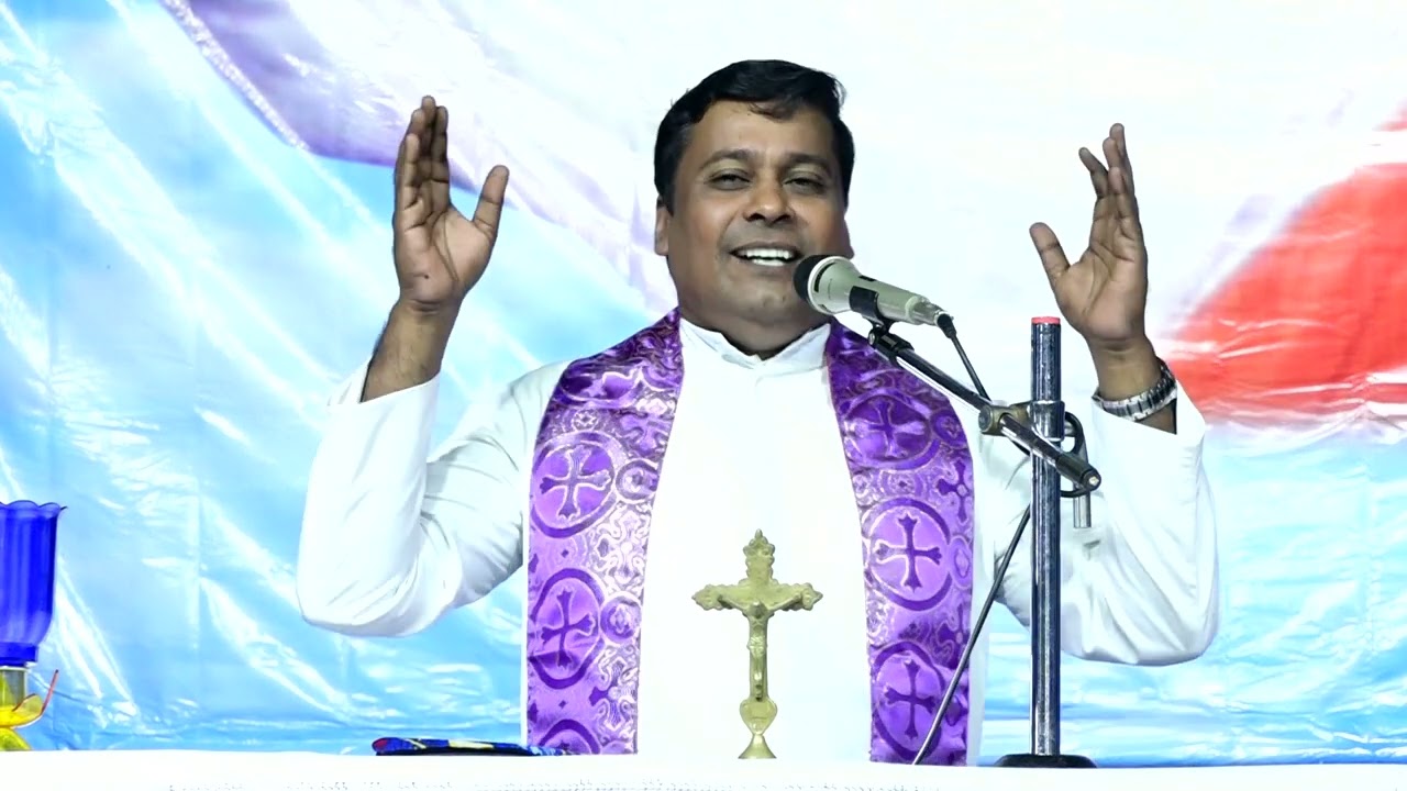 01 Rev. Fr.ALBERT  Trichy DioceseLenten  Season  Evangelical  Retreat,Sandanapalayam, Mysore Diocese