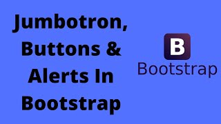 Famous How to use Jumbotron, Buttons and Alerts in bootstrap 3 | Tutorial #05 Profile