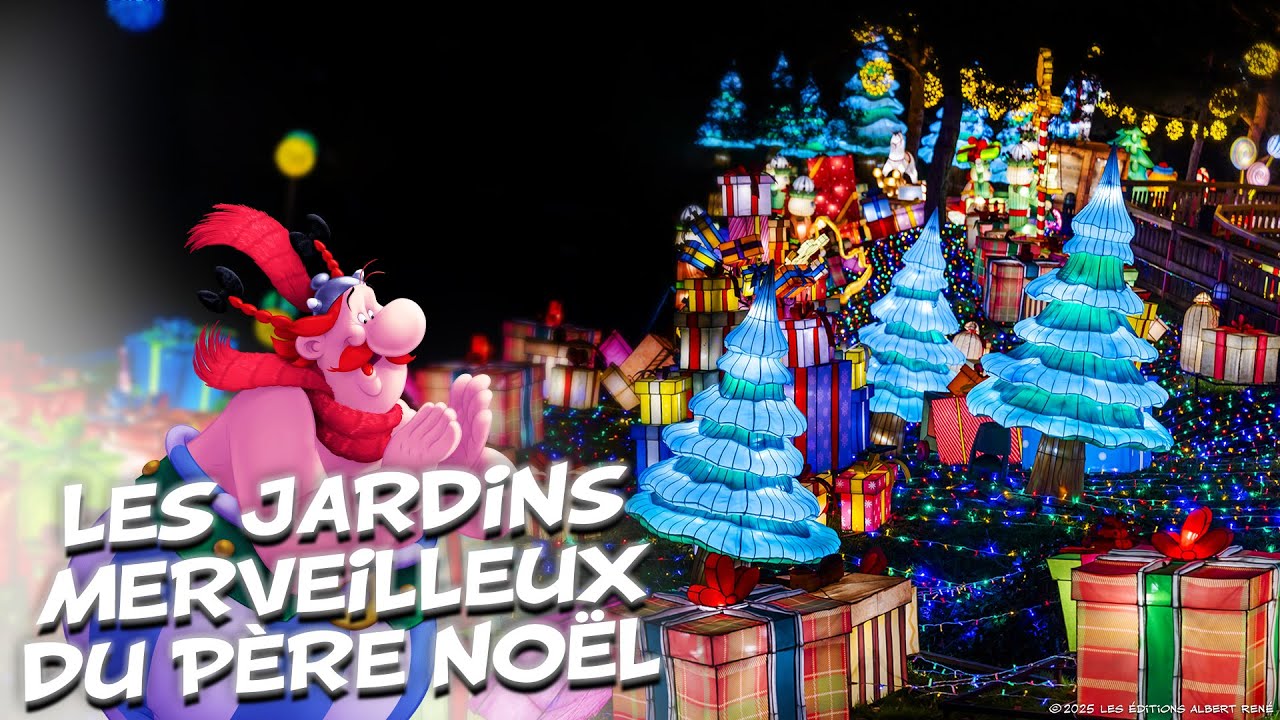 Les Jardins Merveilleux du Père Noël - Noël Gaulois (2023) | Parc Astérix