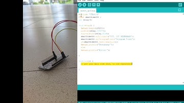 menyalakan lampu dengan chat telegram prodi Sistem Komputer Universitas Narotama