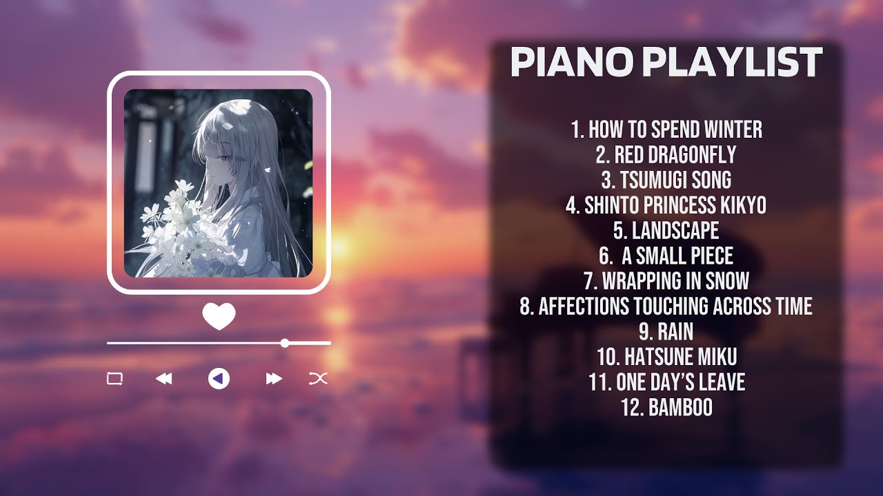 PIANO PLAYLIST Relaxing Sleep Music for Stress Relief Relaxing Music ...