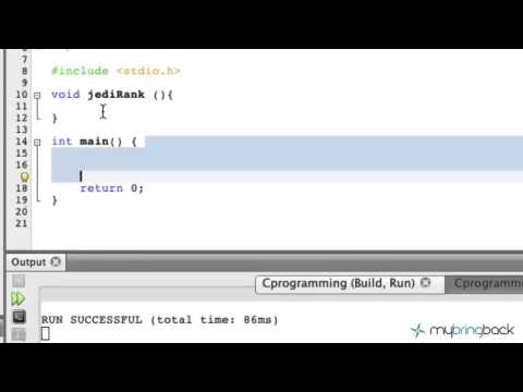 Learn C Programming Tutorial 1 25 Functions