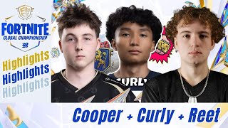 Cooper, Curly &amp; Reet - Fortnite FNCS 2025 Global Championship Trio Highlights