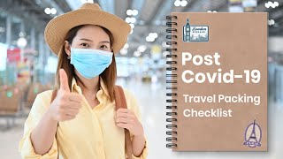 Post-Covid 19 Travel Packing Checklist |Travel Checklist Guide, Traveling Post Covid 19|Packing List