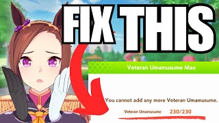 How To Sort Manage And Transfer Veteran Umamusume  Stepbystep Cleanup