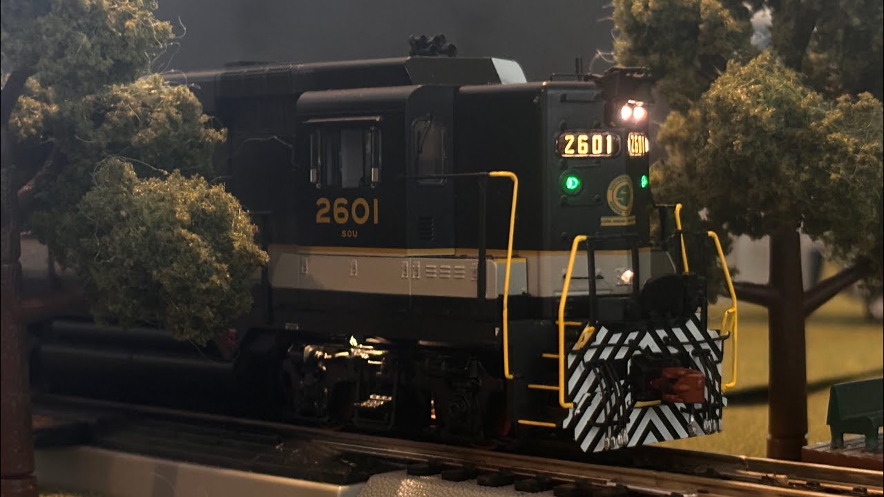 Southern 2601 Model Railroading on my layout.
