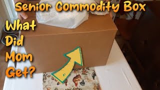 What's Inside A Senior Food Commodity Box?October 2025