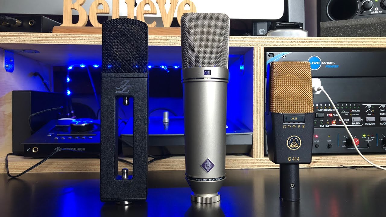 JZ Microphones BH2 vs U87ai vs C414xlii rap vocals