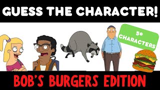 How big of a Bob's Burgers fan are you? || Character Quiz || 50 Characters screenshot 5