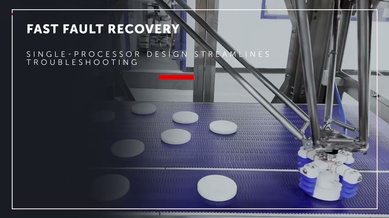 IMA Delta systems Raptor | Integrated robotic flow wrapping system