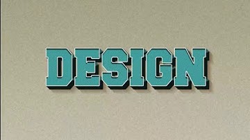 Create a 3D Retro Text Effect Using Layer Styles in Adobe Photoshop | Text Effect in Photoshop CS6