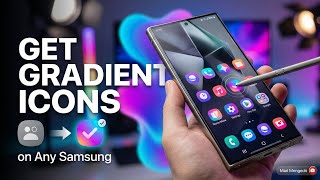 How to Create Gradient App Icons on Any Samsung (Easy Theme Park Tutorial!) screenshot 3