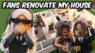 I let my SUBSCRIBERS RENOVATE my IRL HOUSE on BLOXBURG
