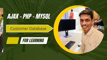 Build a Customer Database with AJAX, PHP, and MySQL | Full Tutorial