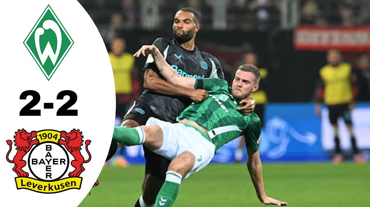 Werder Bremen VS Bayer Leverkusen 2-2 Highlights | Bundesliga 2024/2025