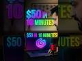 $50 in 10 Minutes Using Al #aibusiness #makemoneyonline