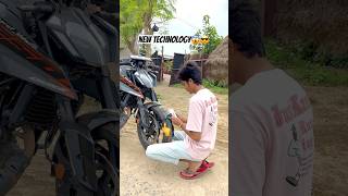 New technology 😱😎#viralvideo #automobile #bikelover #technology #rider #trendingreels #biker 