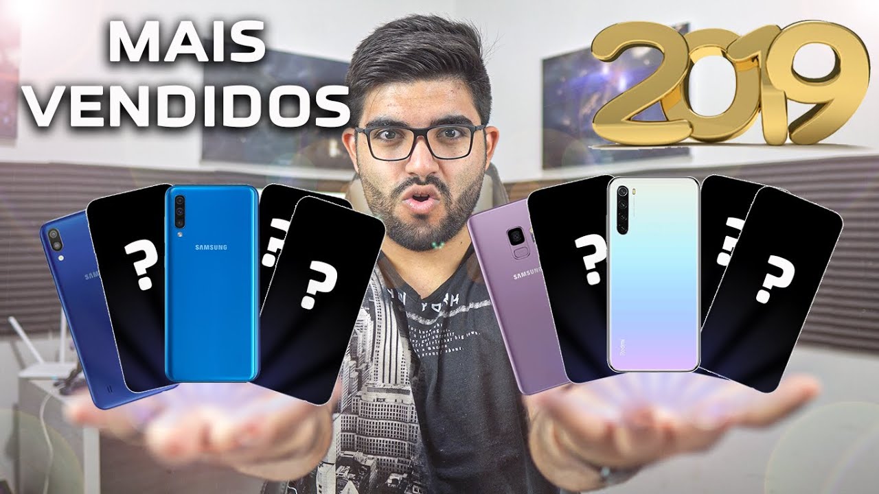 Dessa vez não deu pra Xiaomi? Os 10 Smartphones MAIS VENDIDOS no BRASIL em 2019!