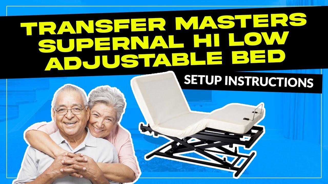Transfer Masters Supernal 3 Hi Low Adjustable BedHow to Setup YouTube