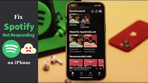 Spotify Not Responding on iPhone 2022! [Fixed]