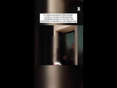 Video Anziana sventa truffa di gioielli a Milano