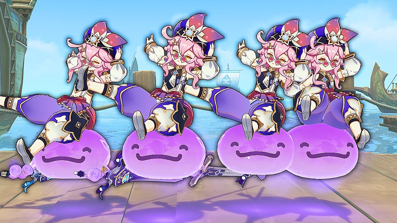 Я стал миллиардером, покончив с миром с помощью 4 Дорис | Genshin Impact