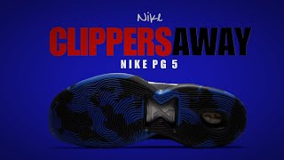 CLIPPERS AWAY 2021 Nike PG 5 EP DETAILED LOOK