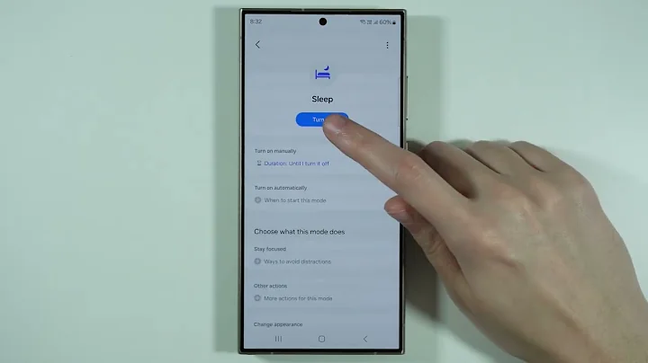 Samsung Galaxy S25 Ultra: How to Turn ON/OFF Sleep Mode