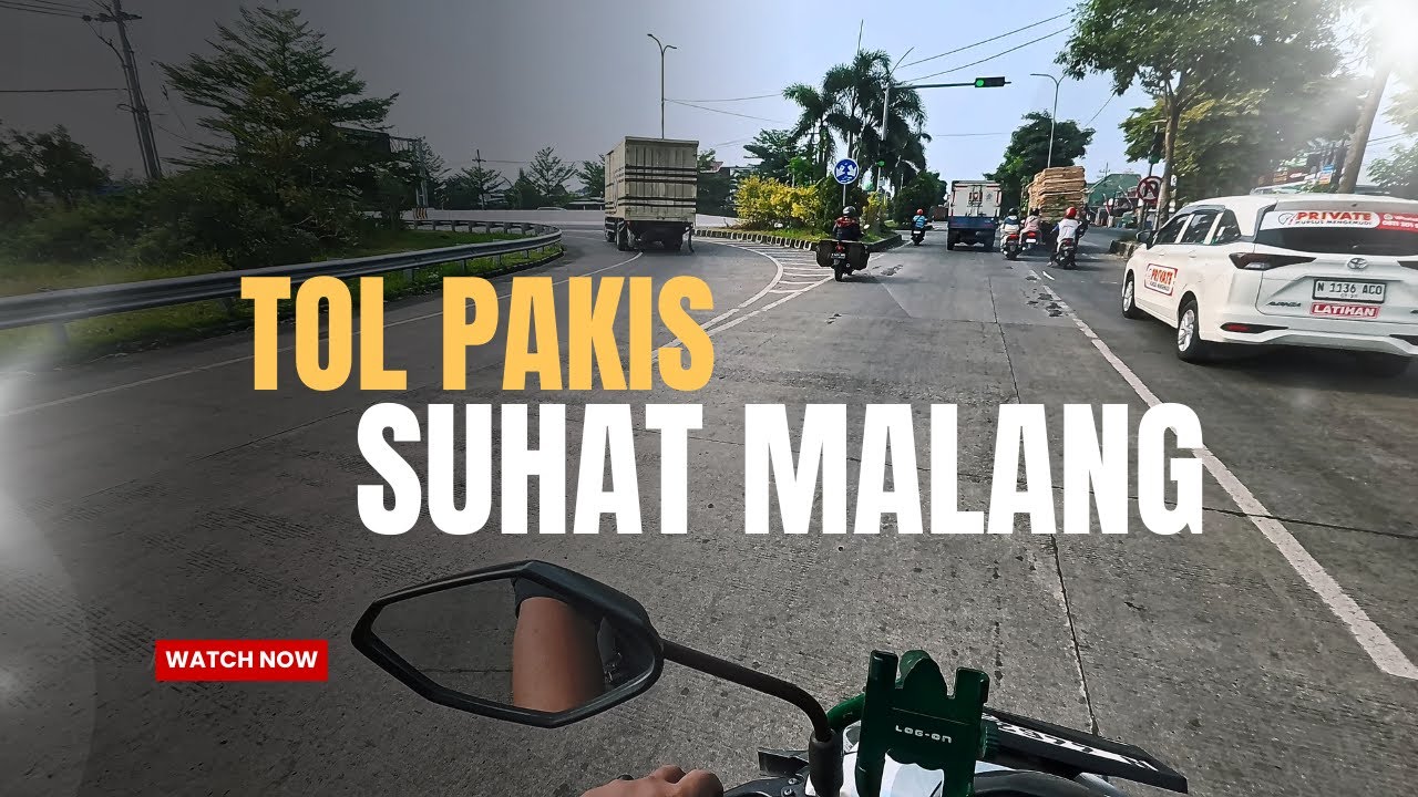 Exit Tol Pakis ke Suhat Malang... Biasanya Ramai & Padat!