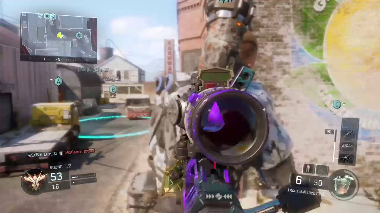First Trickshot! BO3 Dark Matter Wallbang!